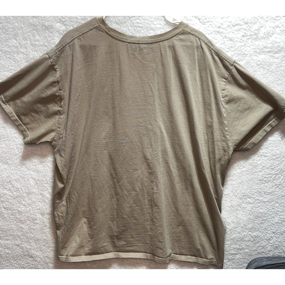 Bored Ape Mens Graphic Tee Oversized Fit No Boundaries 2XL Tan Casual T-Shirt - Picture 2 of 6